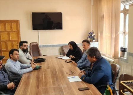 جلسه مبارزه با سن غلات درمدیریت جهادکشاورزی شهرستان چگنی