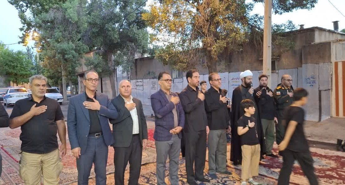 عزاداری  چگنی ها در روز تاسوعا