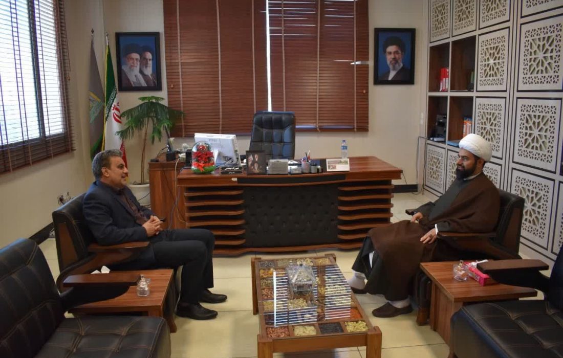دیدار امام جمعه شهرستان با مدیرکل منابع طبیعی استان