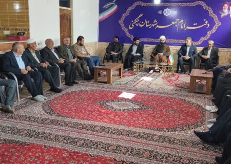دیدار جامعه ورزش و جوانان شهرستان چگنی با امام جمعه
