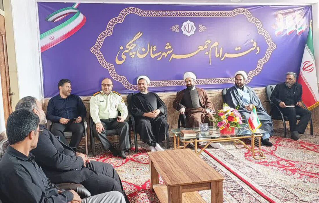 دیدار مسئول عقیدتی سیاسی فراجا استان لرستان با امام جمعه چگنی